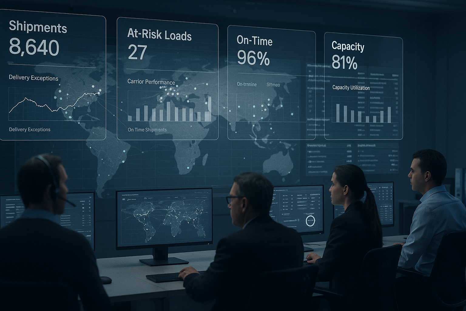 Wayak logistics control room